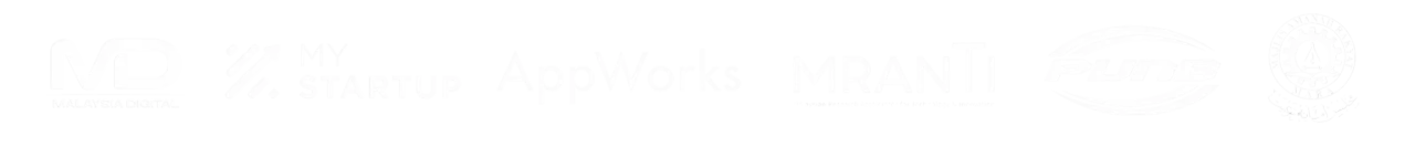 AppWorks, MyStartup, MRANTI, Cradle, MDEC, Malaysia Digital, PUNB, MARA