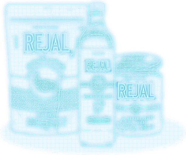 Raw Herbs & Superfoods (ilustrasi wireframe)