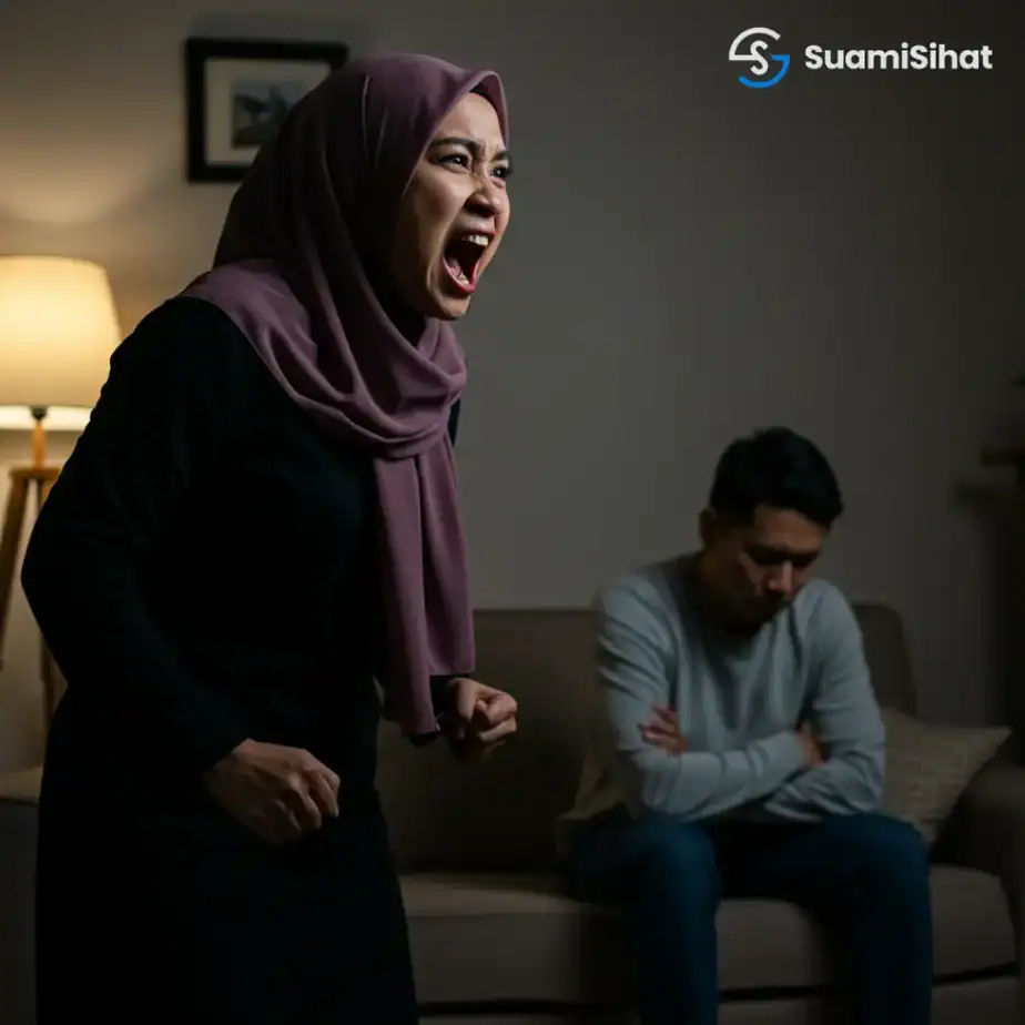 Isteri marah kerana rumahtangga tidak bahagia