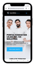Homepage SuamiSihat Mobile