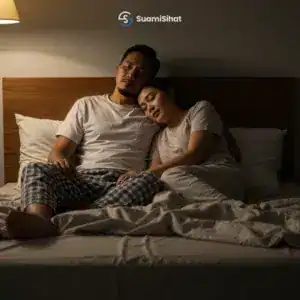Posisi tidur cuddling sit up