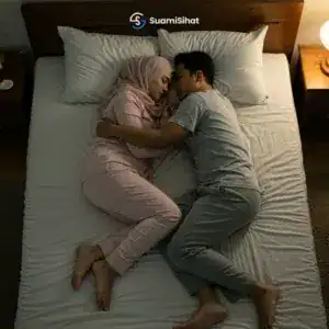 Posisi tidur overlap legs