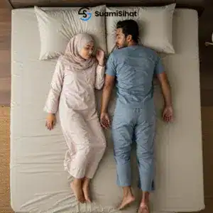 posisi tidur one on stomach