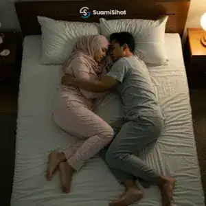 posisi tidur Leg Hug