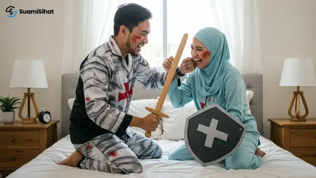 Suami -isteri -cedera -simbolik -kepada -salah -guna -kondom -semasa- hubungan- intim