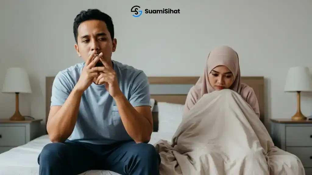 Suami -yang -menghisap -rokok -punca -kepada -zakar -tidak -sihat