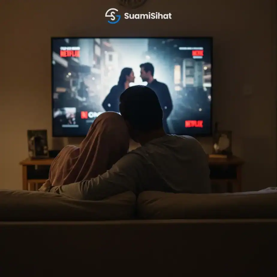 Suami-isteri-menonton-movie-bersama-dalam-suasana-iintim-di-malam-jumaat