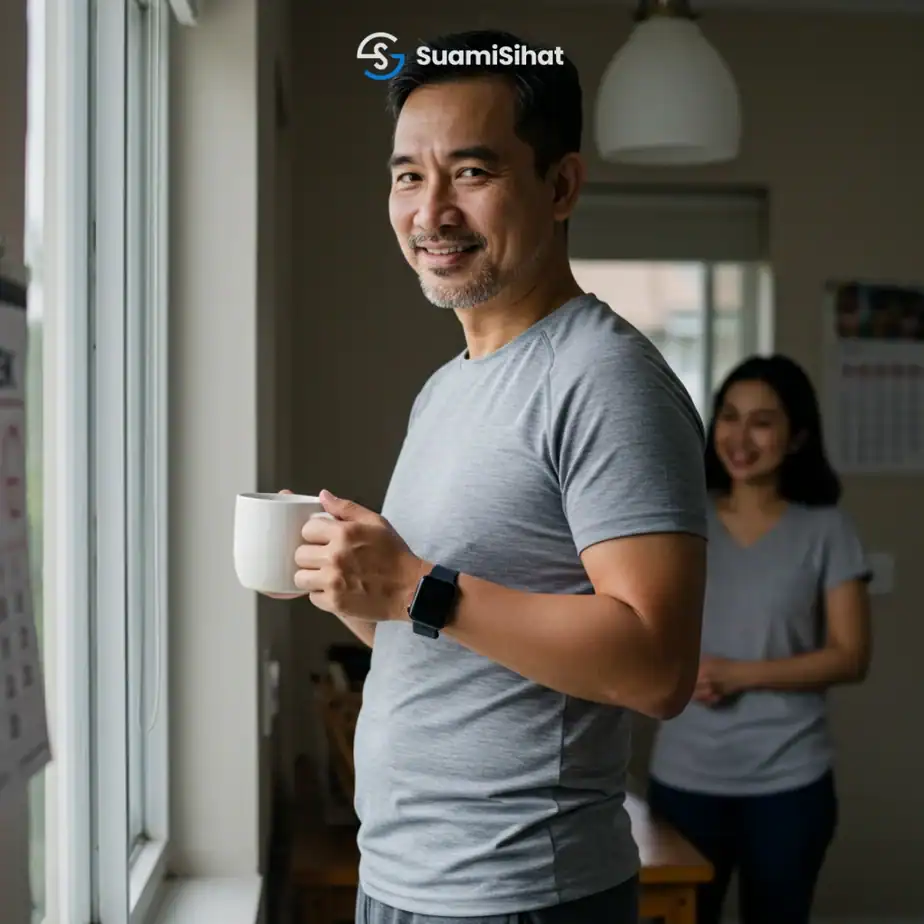 regained confidence with his partner, and lost 2kg thanks to renewed motivation.