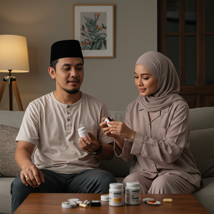 Amir lelaki stamina kuat jaga suplimen