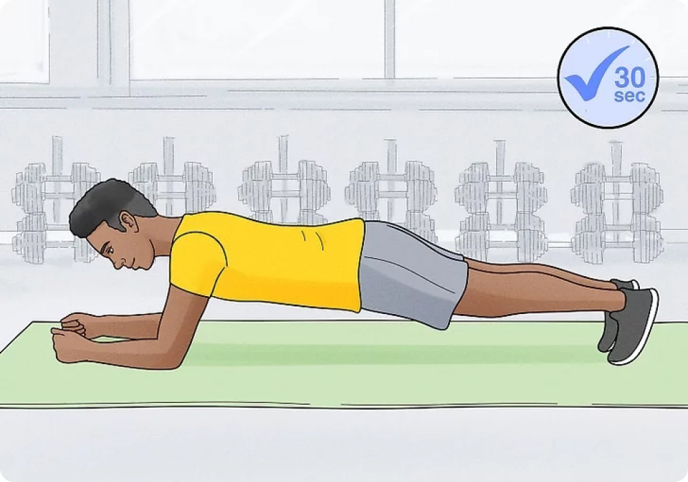 senaman batin lelaki plank