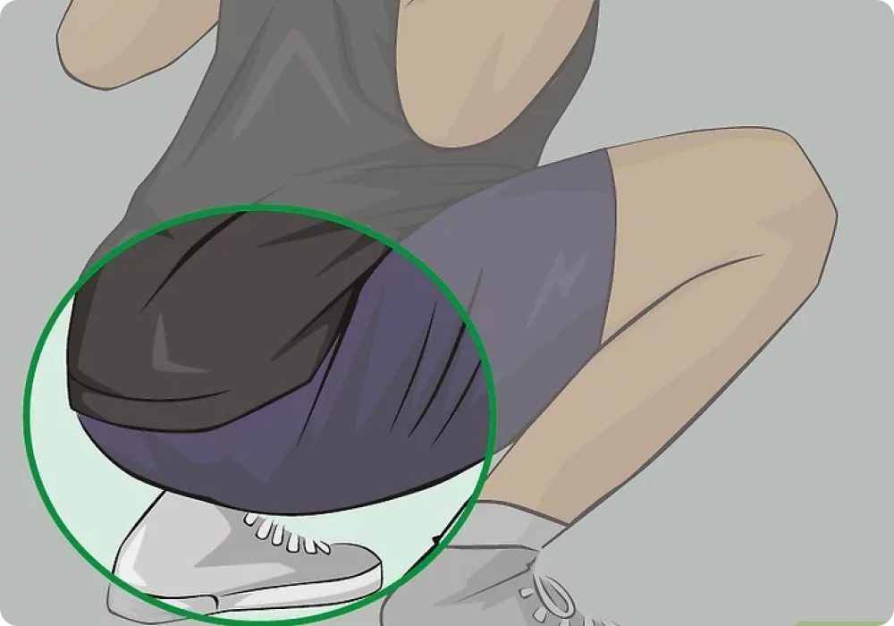 senaman batin lelaki deep squat