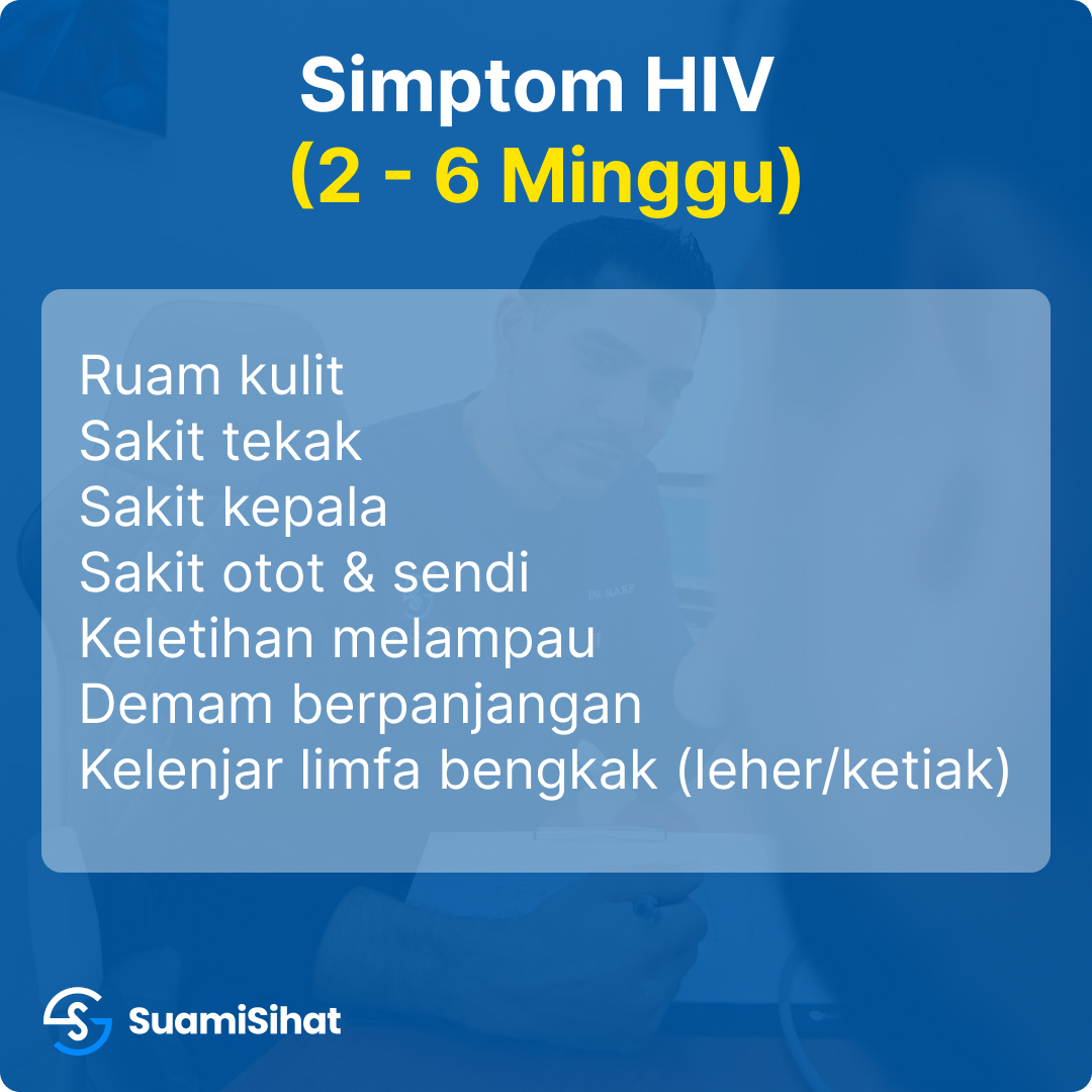simptom hiv